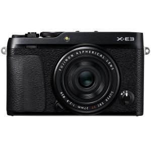 Fujifilm X-E3 zwart + XF 27mm F/2.8