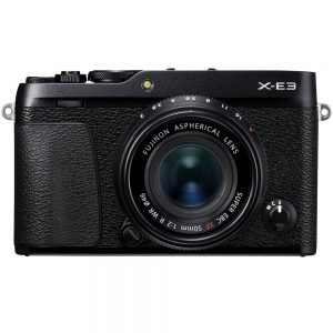Fujifilm X-E3 zwart + XF 50mm F/2.0