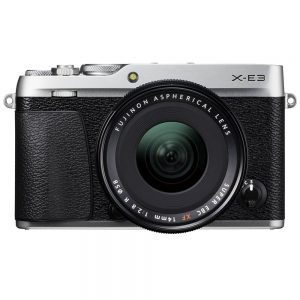 Fujifilm X-E3 zilver + XF 14mm F/2.8 zwart
