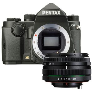 Pentax KP zwart + 18-50mm DC WR RE