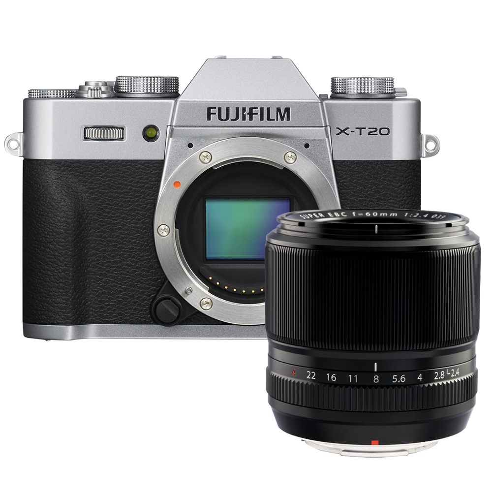 Fujifilm X-T20 zilver + 60mm F/2.4 R macro Fujifilm X-T20 zilver + 60mm F/2.4 R macro