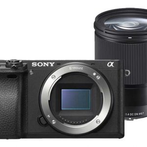 Sony A6500 zwart + Sigma 16mm F/1.4 DC DN Contemporary