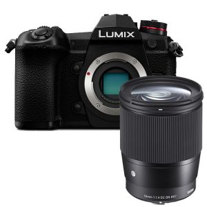 Panasonic Lumix DC-G9 zwart + Sigma 16mm F/1.4 DC DN Contemporary
