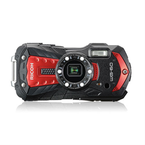 Ricoh WG-60 weerbestendige compactcamera rood Ricoh WG-60 weerbestendige compactcamera rood