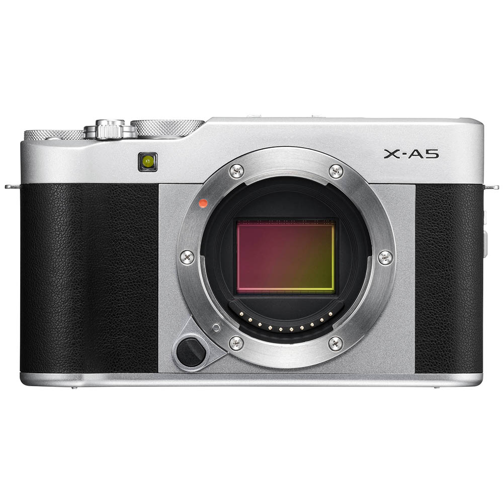 Fujifilm X-A5 zwart/zilver body Fujifilm X-A5 zwart/zilver body