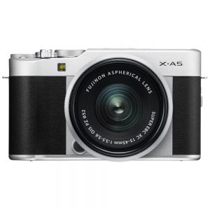 Fujifilm X-A5 zwart/zilver + XC 15-45mm F/3.5-5.6 OIS PZ zilver