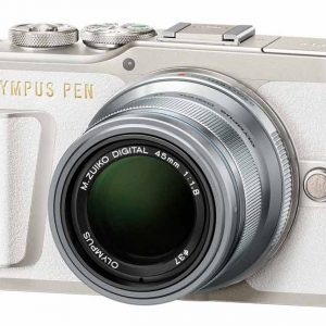 Olympus PEN E-PL9 wit + 45mm F/1.8 zilver