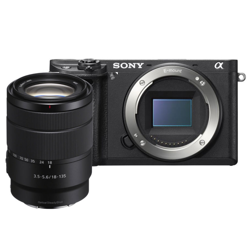 Sony A6300 zwart + 18-135mm OSS (ILCE6300MB.CEC) Sony A6300 zwart + 18-135mm OSS (ILCE6300MB.CEC)