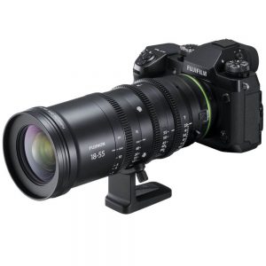 Fujifilm X-H1 body + MKX 18-55mm T2.9 Fujinon eqv. 27-84mm
