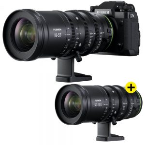 Fujifilm X-H1 body + MKX 18-55mm T2.9 + MKX 50-135mm T2.9
