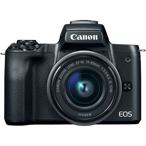 Canon EOS M50 zwart + 15-45mm IS STM Canon EOS M50 zwart + 15-45mm IS STM
