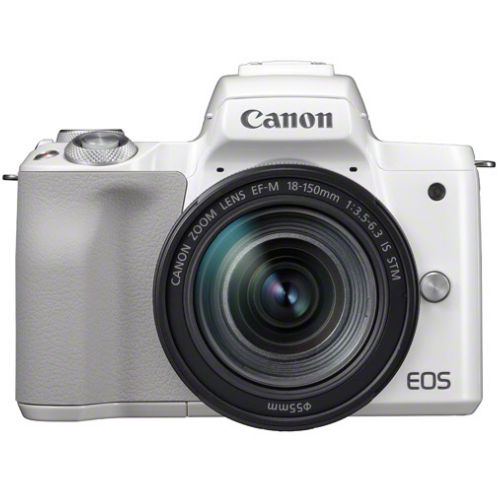 Canon EOS M50 wit + 18-150 IS STM zilver Canon EOS M50 wit + 18-150 IS STM zilver