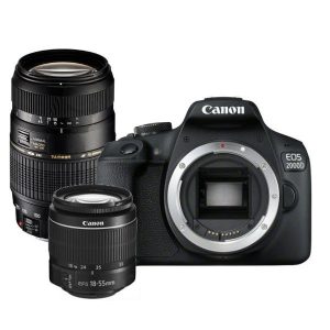 Canon EOS 2000D + 18-55mm DC III + Tamron 70-300mm Di LD Macro