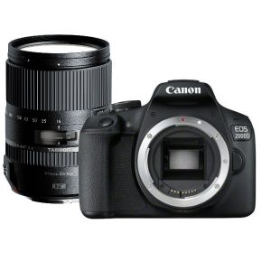Canon EOS 2000D + Tamron 16-300mm F/3.5-6.3 Di II VC PZD Macro