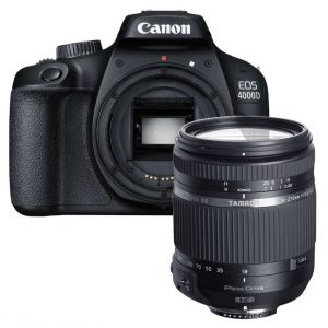 Canon EOS 4000D + Tamron 18-270mm Di II VC PZD TS