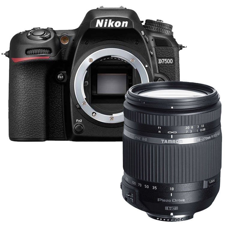 Nikon D7500 + Tamron 18-270mm Di II VC PZD TS Nikon D7500 + Tamron 18-270mm Di II VC PZD TS