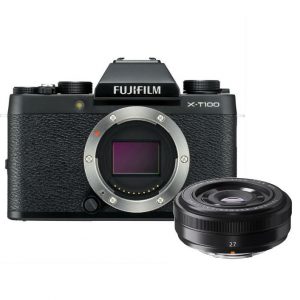 Fujifilm X-T100 + 27mm F/2.8 zwart