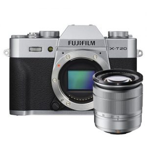 Fujifilm X-T20 zilver + 16-50mm OIS II zilver