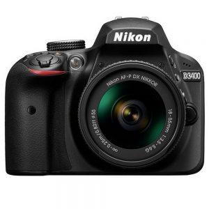 Nikon D3400 zwart + AF-P 18-55mm kit