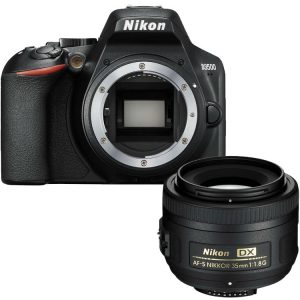 Nikon D3500 zwart + 35mm F/1.8G DX