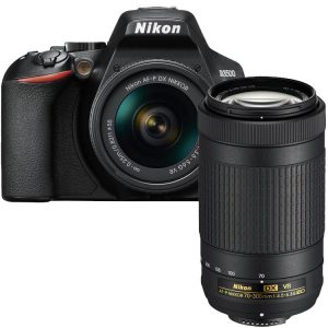 Nikon D3500 zwart + AF-P 18-55mm VR + AF-P 70-300mm VR