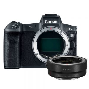 Canon EOS R body + EF - RF Mount Adapter