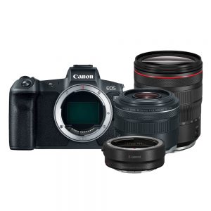 Canon EOS R + EF - RF Mount Adapter + RF 24-105mm F/4L IS USM + RF 35mm F/1.8 IS Macro STM