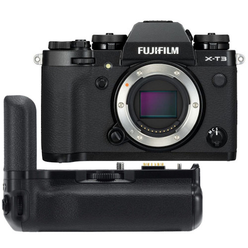 Fujifilm X-T3 body zwart + VG-XT3 batterij handgrip Fujifilm X-T3 body zwart + VG-XT3 batterij handgrip