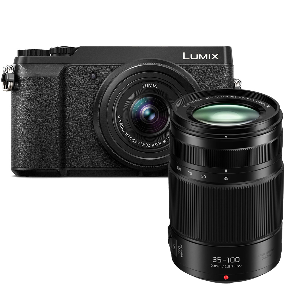 Panasonic Lumix DMC-GX80 + 12-32mm + 35-100mm Panasonic Lumix DMC-GX80 + 12-32mm + 35-100mm