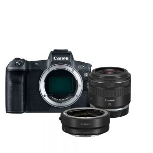 Canon EOS R + EF - RF Mount Adapter + RF 35mm F/1.8 IS Macro STM