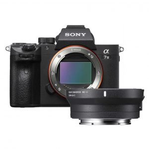 Sony A7 mark III body + Sigma MC-11 Mount Converter Canon EF-E