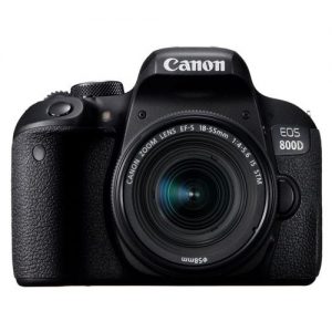 Canon EOS 800D zwart + EF-S 18-55mm f/4-5.6 IS STM Outlet