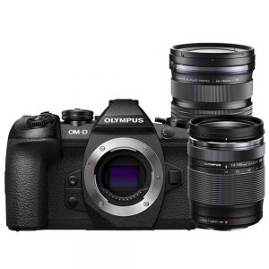 Olympus OM-D E-M1 Mark II zwart + 12-40mm F/2.8 PRO + 40-150mm F/2.8 ED PRO