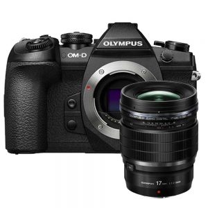 Olympus OM-D E-M1 Mark II body zwart + Olympus M.Zuiko Digital ED 17mm f/1.2 PRO