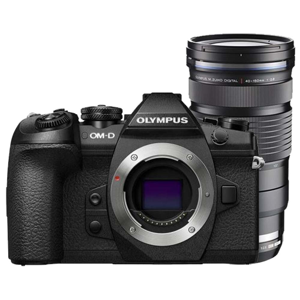 Olympus OM-D E-M1 Mark II zwart + Olympus MFT 40-150mm F/2.8 ED M.Zuiko Digital PRO Olympus OM-D E-M1 Mark II zwart + Olympus MFT 40-150mm F/2.8 ED M.Zuiko Digital PRO