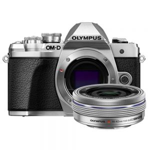 Olympus OM-D E-M10 mark III zilver + 14-42mm EZ zilver