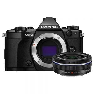 Olympus OM-D E-M5 Mark II zwart + 14-42mm EZ zwart