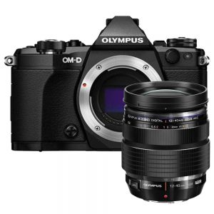 Olympus OM-D E-M5 Mark II zwart + 12-40mm F/2.8 Pro zwart