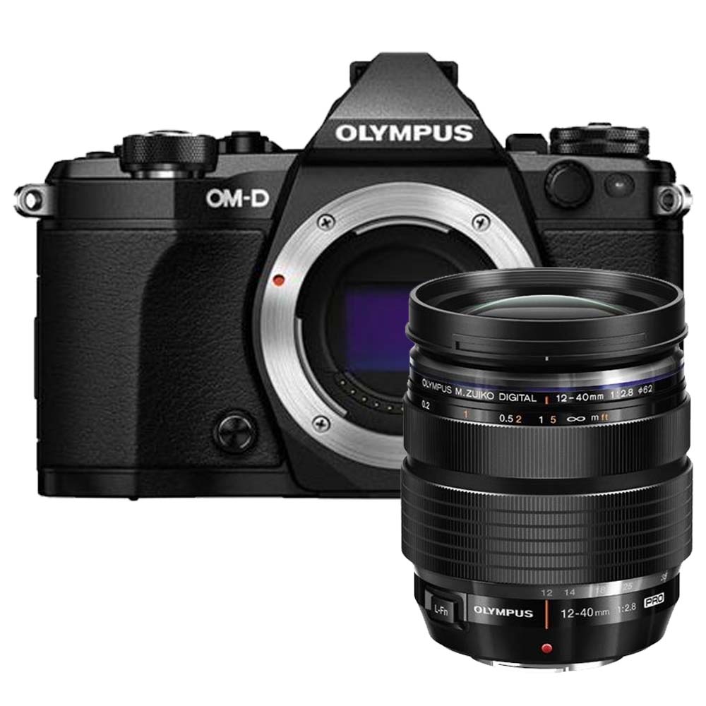 Olympus OM-D E-M5 Mark II zwart + 12-40mm F/2.8 Pro zwart Olympus OM-D E-M5 Mark II zwart + 12-40mm F/2.8 Pro zwart