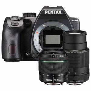 Pentax K-70 + 18-55mm + 55-300 RE PLM