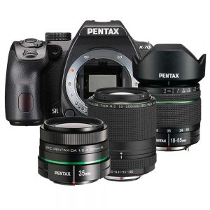 Pentax K-70 + 18-55mm + 55-300mm RE PLM + 35mm F/2.4
