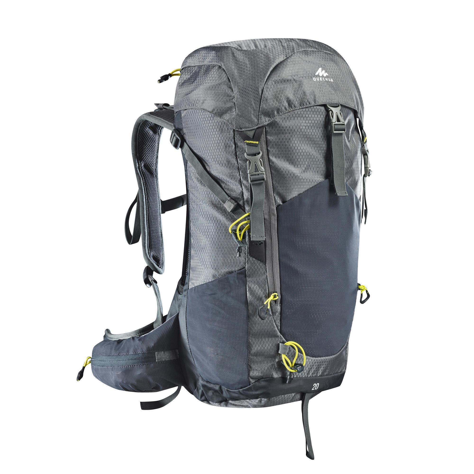 Quechua Rugzak bergwandelingen MH500 20 liter kaki Wanderbird Travel