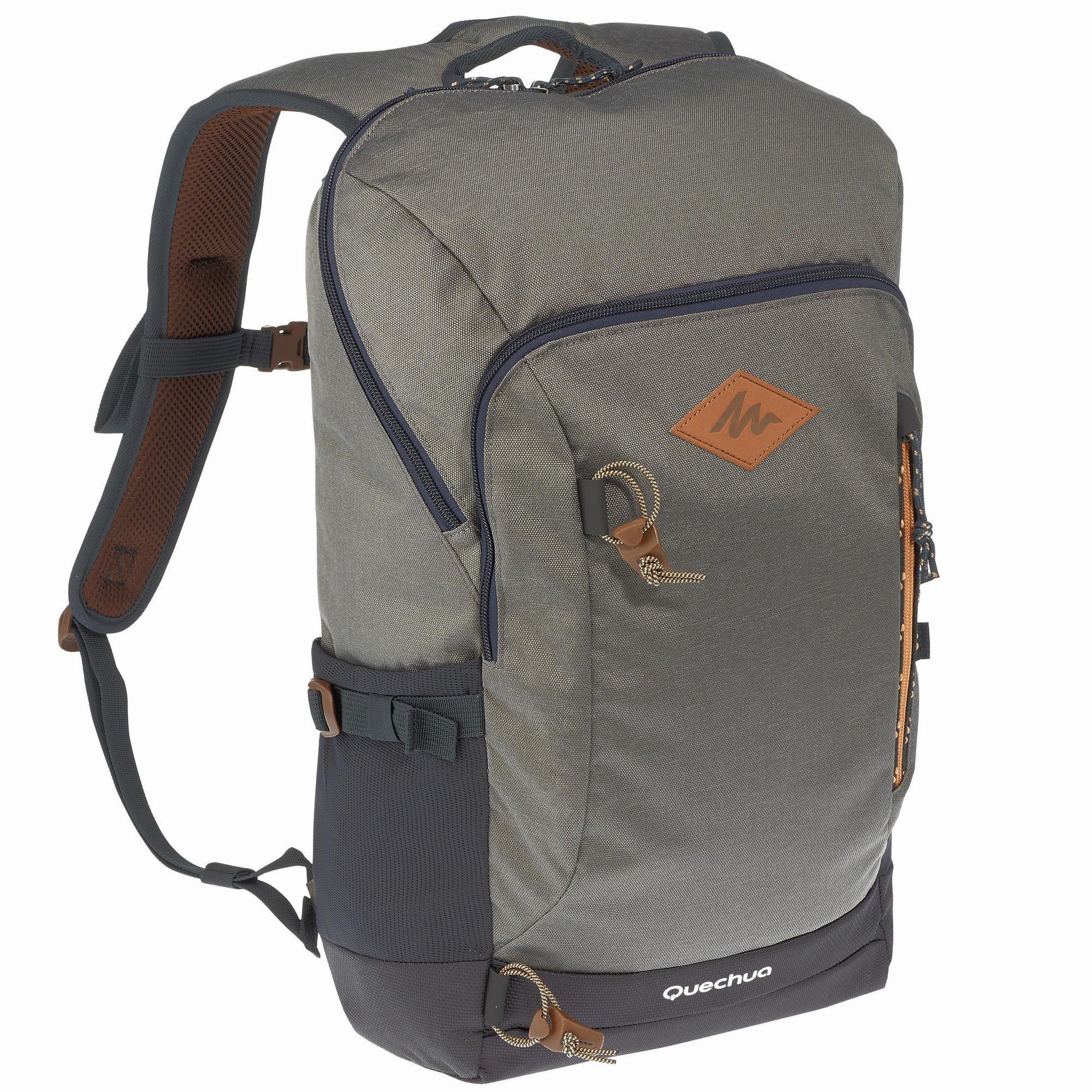 Rugzak-wandelen-in-de-natuur-NH500-20-l-grijs