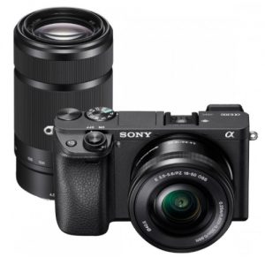 Sony A6300 zwart + 16-50mm + 55-210mm
