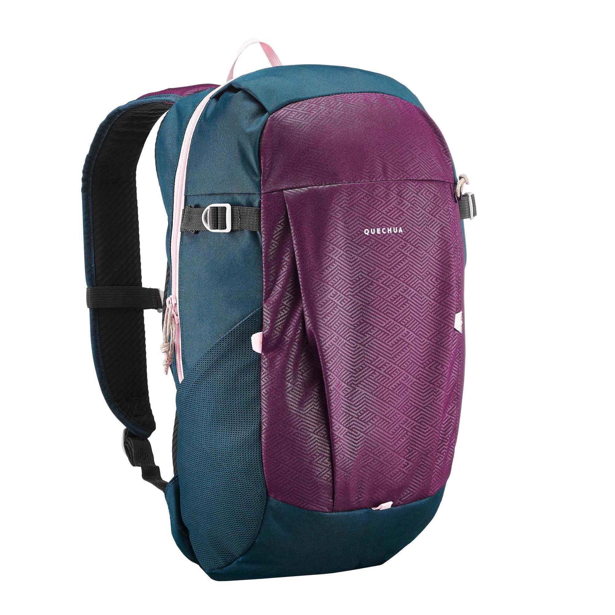 Wandelrugzak-NH100-20-liter-donkerpaars