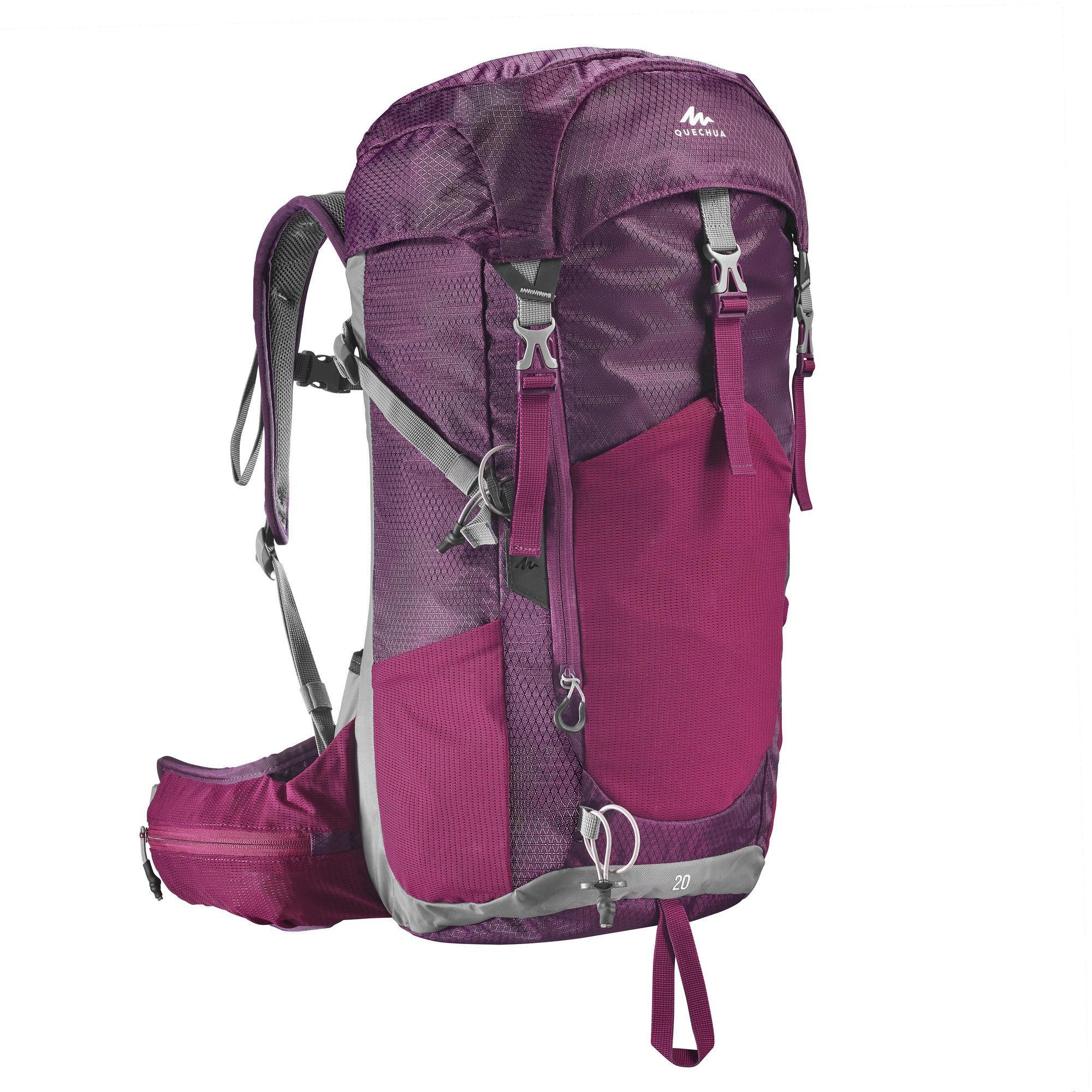 Wandelrugzak-bergen-MH500-20-liter-voor-dames-paars