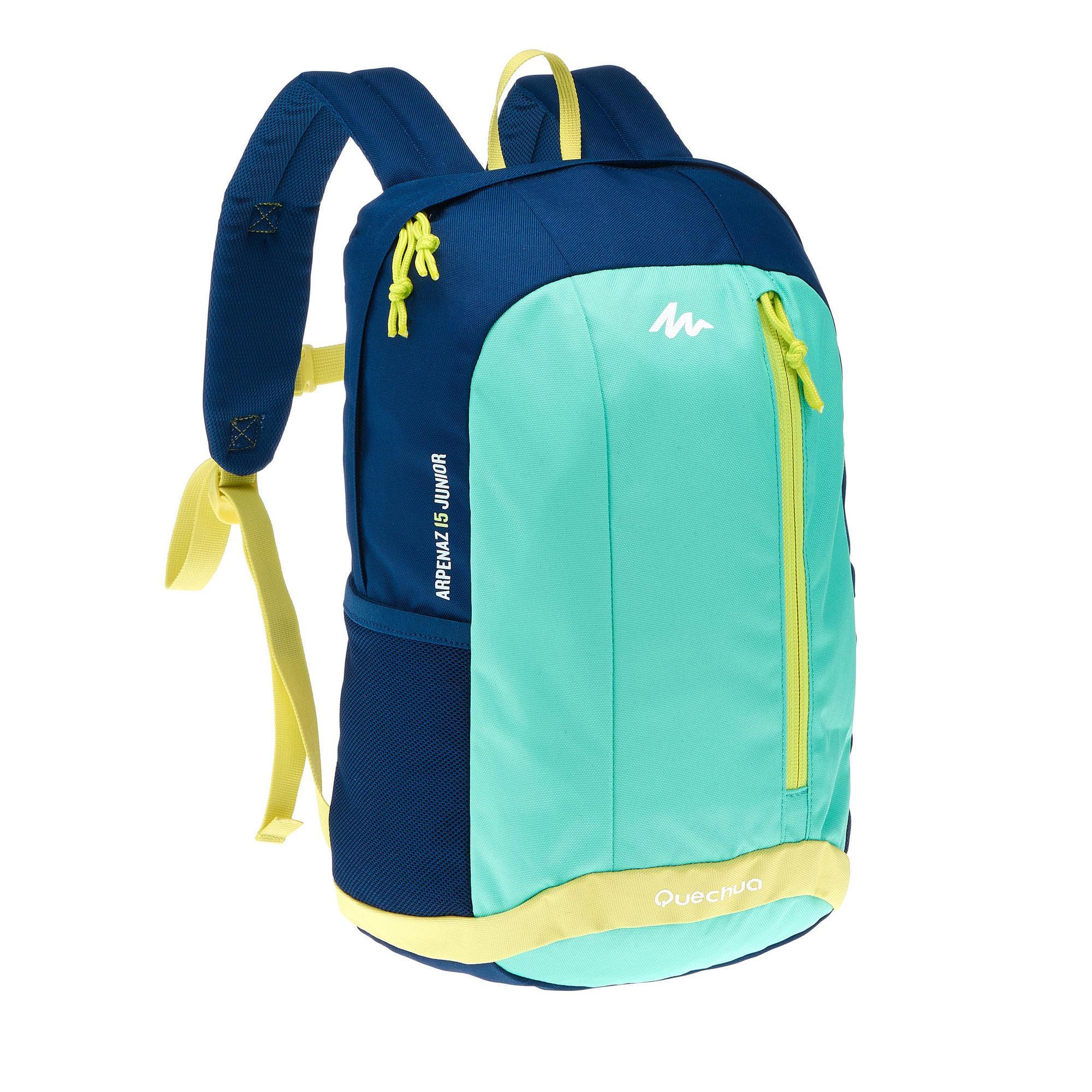 Wandelrugzak-voor-kinderen-MH500-15-liter-kinderen-groen